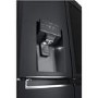 LG 638 Litre Four Door American Fridge Freezer - Matte Black