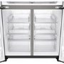 LG 638 Litre Four Door American Fridge Freezer - Matte Black