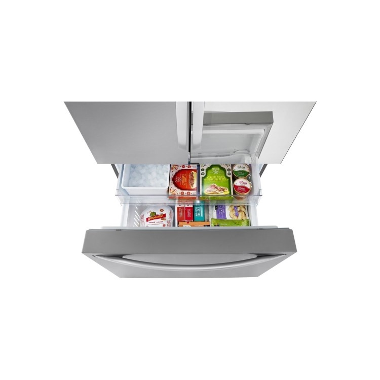 LG InstaView 750 Litre French Door American Fridge Freezer - Stainless Steel