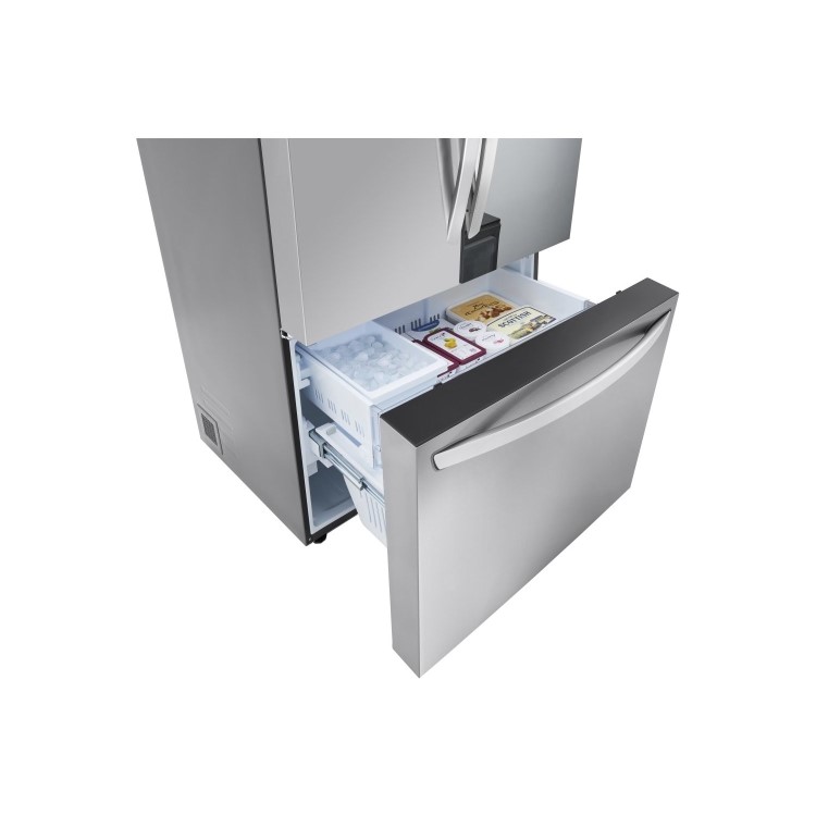 LG InstaView 750 Litre French Door American Fridge Freezer - Stainless Steel