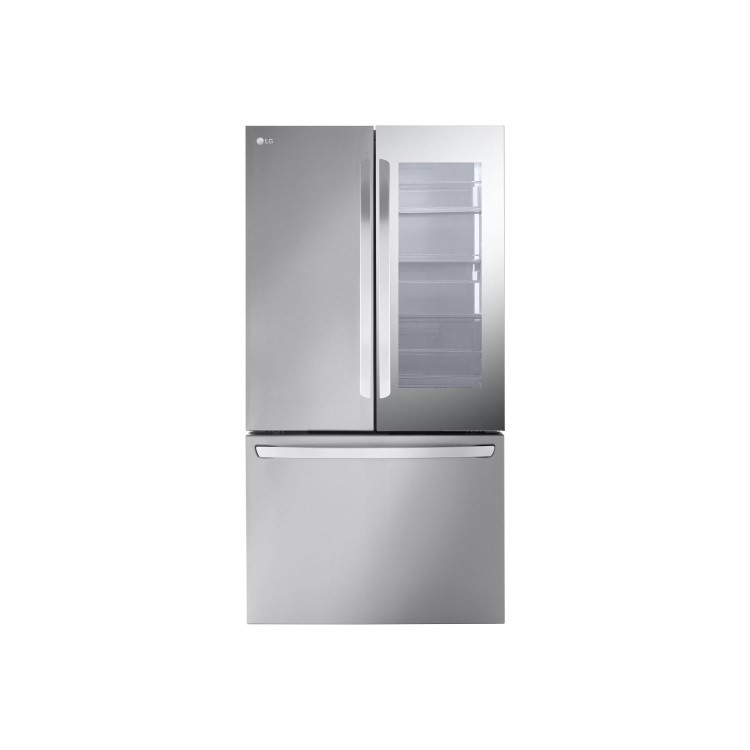 LG InstaView 750 Litre French Door American Fridge Freezer - Stainless Steel
