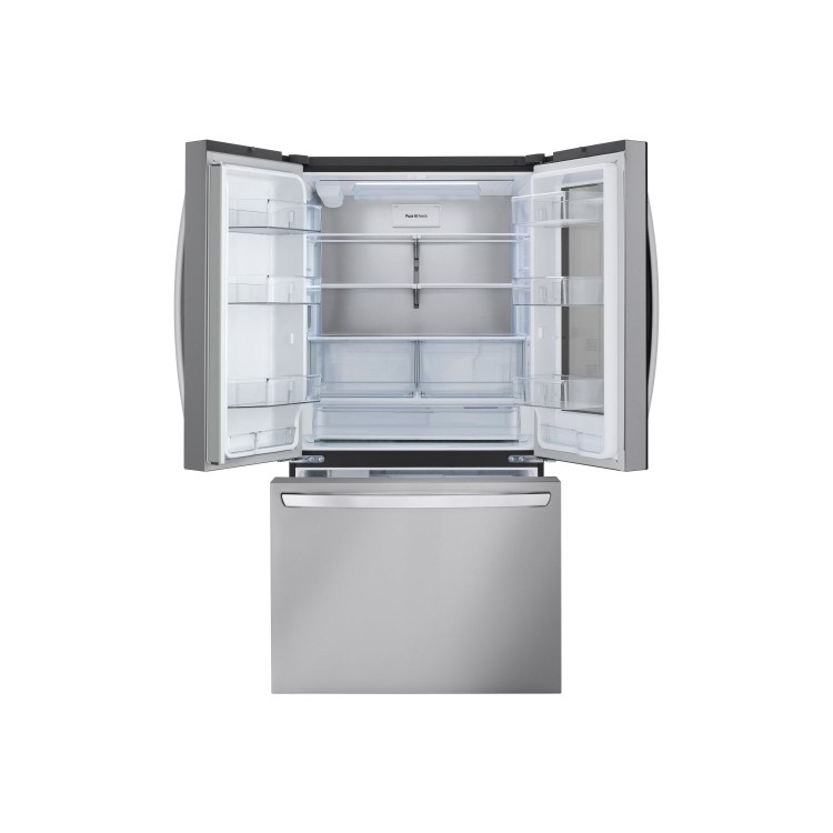 LG InstaView 750 Litre French Door American Fridge Freezer - Stainless Steel