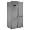 Beko GN1416221ZX Frost Free Four Door American-style Fridge Freezer - Stainless Steel