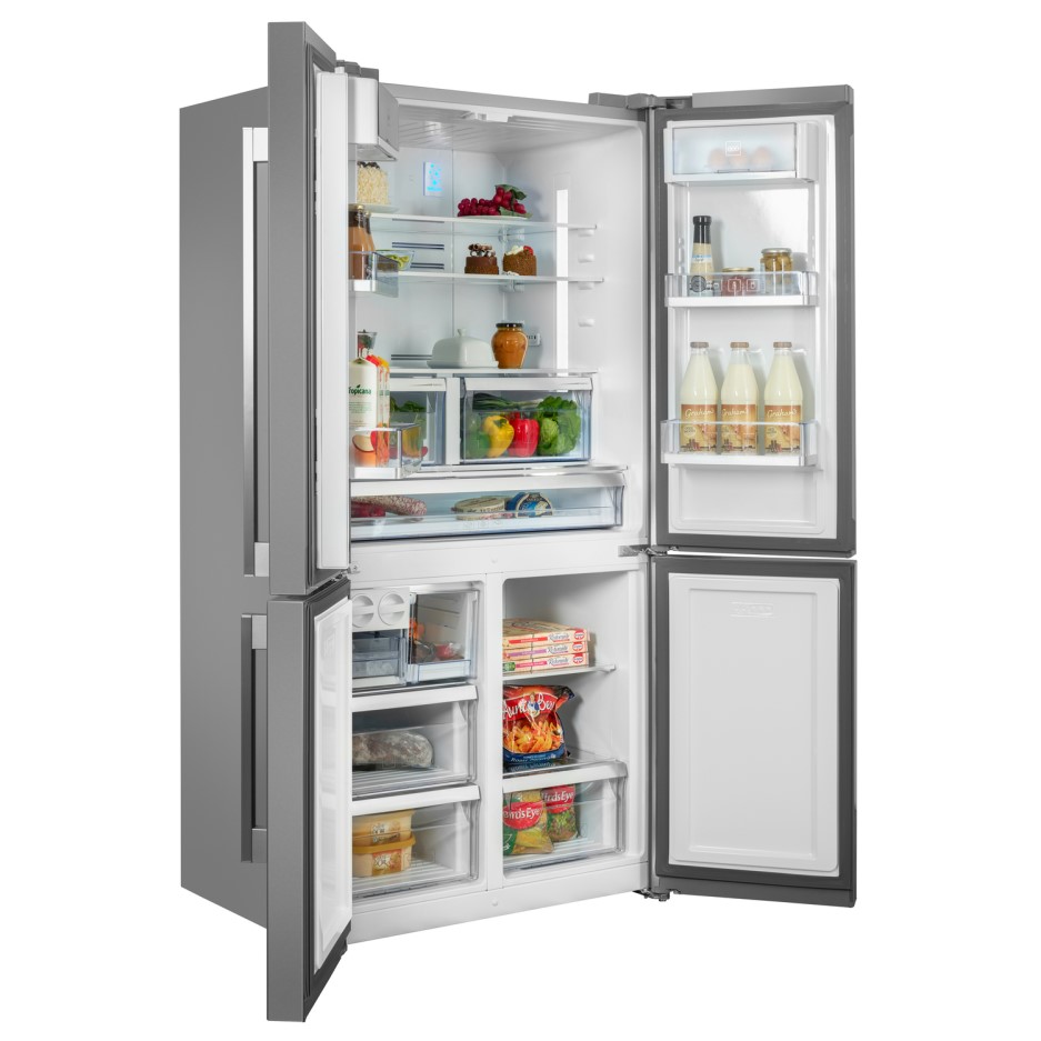 Beko GN1416221ZX Frost Free Four Door Americanstyle Fridge Freezer