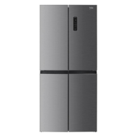 Beko 532 Litre Four Door American Fridge Freezer - Stainless Steel Beko 532 Litre Four Door American Fridge Freezer - Stainless Steel
