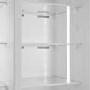 Beko 532 Litre 60/40 Freestanding American Fridge Freezer - Stainless Steel