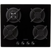 Samsung GN642HFGD 60cm Wide 4 Burner Gas-on-glass Hob Black