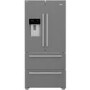 Beko HarvestFresh 539 Litre American Fridge Freezer - Stainless Steel
