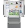Beko HarvestFresh 539 Litre American Fridge Freezer - Stainless Steel
