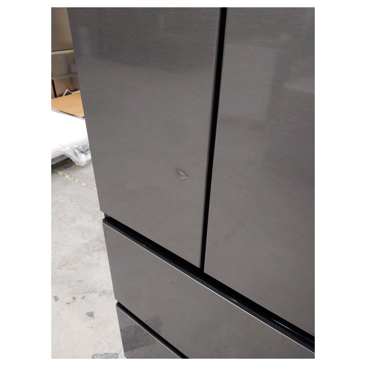 Refurbished Beko HarvestFresh GNE490IR3VPS 468 Litre Freestanding Frost free American Fridge Freezer