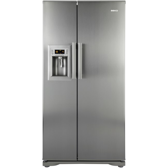 Beko Side By Side Fridge Freezer With Ice And Water Dispenser