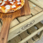 Refurbished Gino Dacampo GP031315 Extendable Wooden Pizza Oven Table