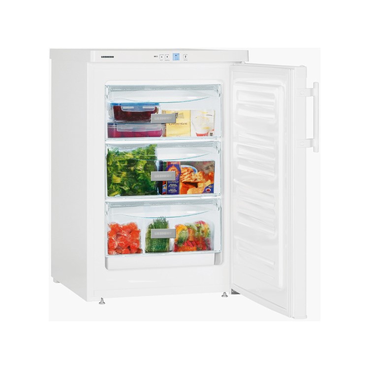 Liebherr GP1213 98 Litre Freestanding Under Counter Freezer Frost Free 55cm Wide - White