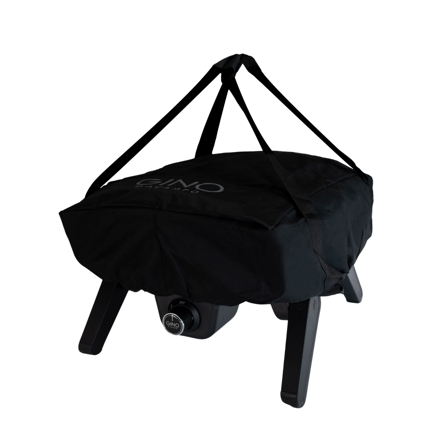 Gino D'acampo Black Pizza Oven Cover With Handles - Gina D'acampo Size 14