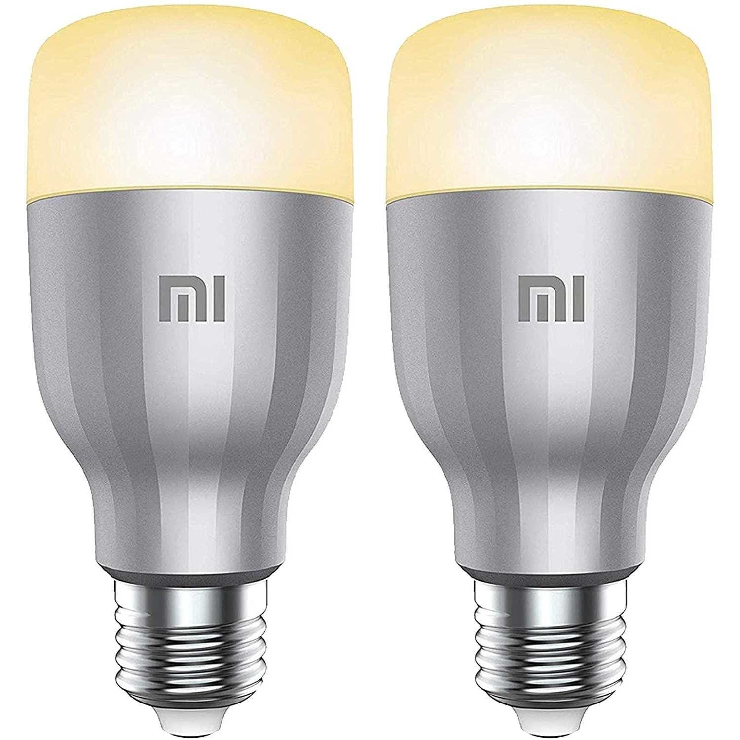 Xiaomi Mi Multicolour WiFi LED Smart Bulb with E27 Screw Ending - 2 Pack