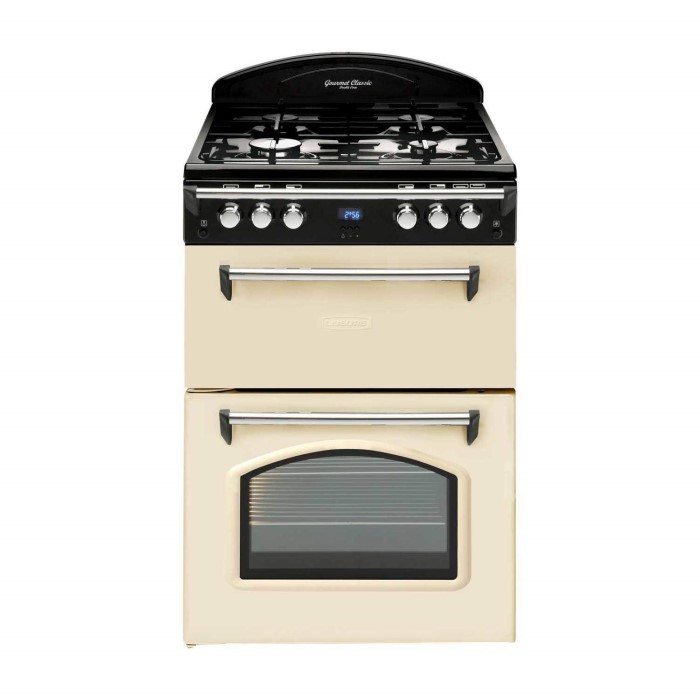 LEISURE GRB6GVC Heritage Double Oven 60cm Gas Cooker Cream