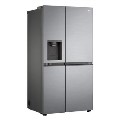 Refurbished LG NatureFRESH GSLV51PZXL 635 Litre Frost Free American Fridge Freezer Shiny Steel