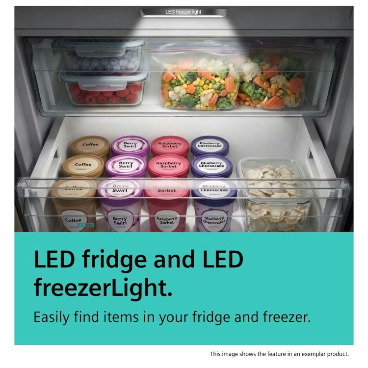 Siemens 334 Litre Freestanding Freezer - Stainless Steel