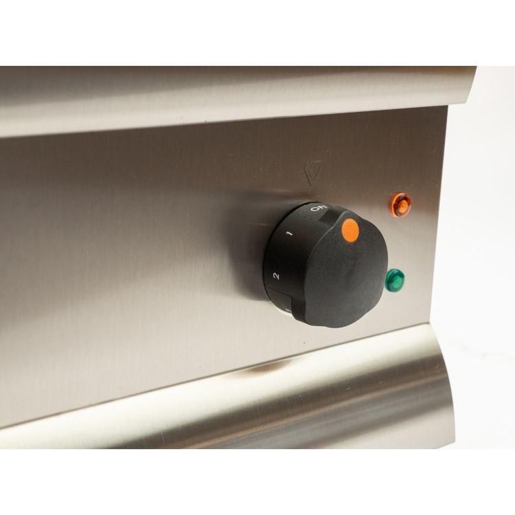 Lincat GS6 Silverlink 600 Single Zone Countertop Griddle - 1 Phase/3 Phase, 600mm Wide