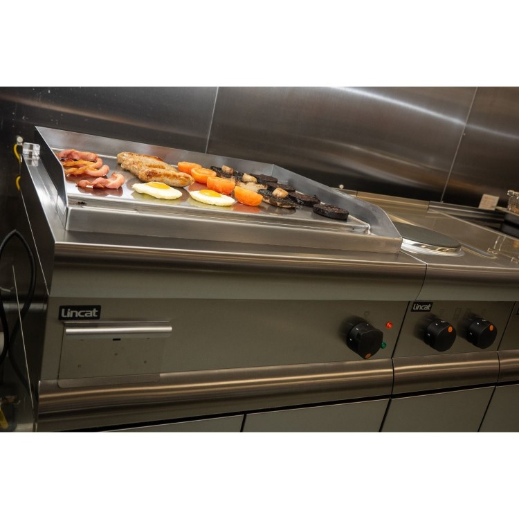 Lincat GS6 Silverlink 600 Single Zone Countertop Griddle - 1 Phase/3 Phase, 600mm Wide