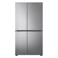 Refurbished LG NatureFRESH GSBV70PZTL 655 Litre Frost Free American Fridge Freezer Shiny Steel