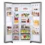 Refurbished LG NatureFRESH GSBV70PZTL 655 Litre Frost Free American Fridge Freezer Shiny Steel