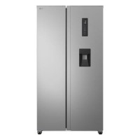 LG 595 Litre Side-By-Side American Fridge Freezer - Prime Silver