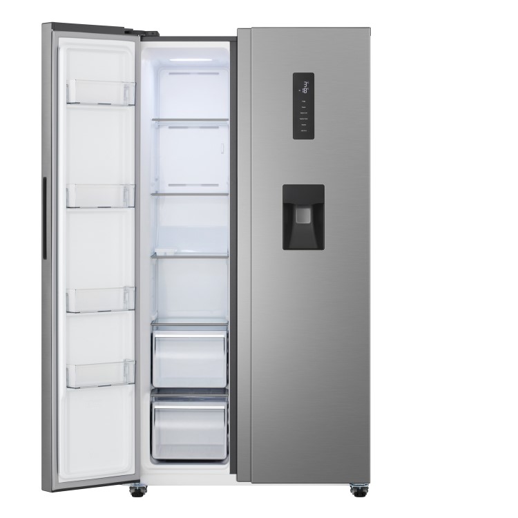 LG 595 Litre Side-By-Side American Fridge Freezer - Prime Silver