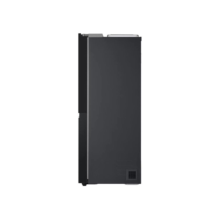 LG InstaView 635 Litre Side-by-Side American Fridge Freezer - Black