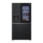 LG InstaView 635 Litre Side-by-Side American Fridge Freezer - Black