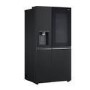LG InstaView 635 Litre Side-by-Side American Fridge Freezer - Black