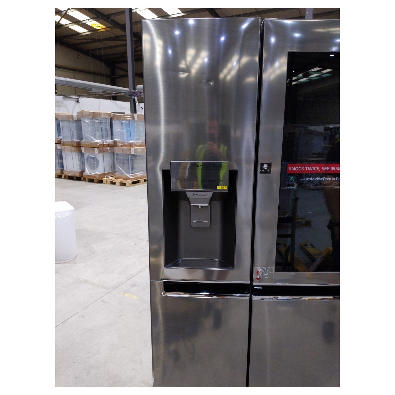Refurbished LG GSI960PZVV Freestanding 601 Litre Frost Free Mulitdoor