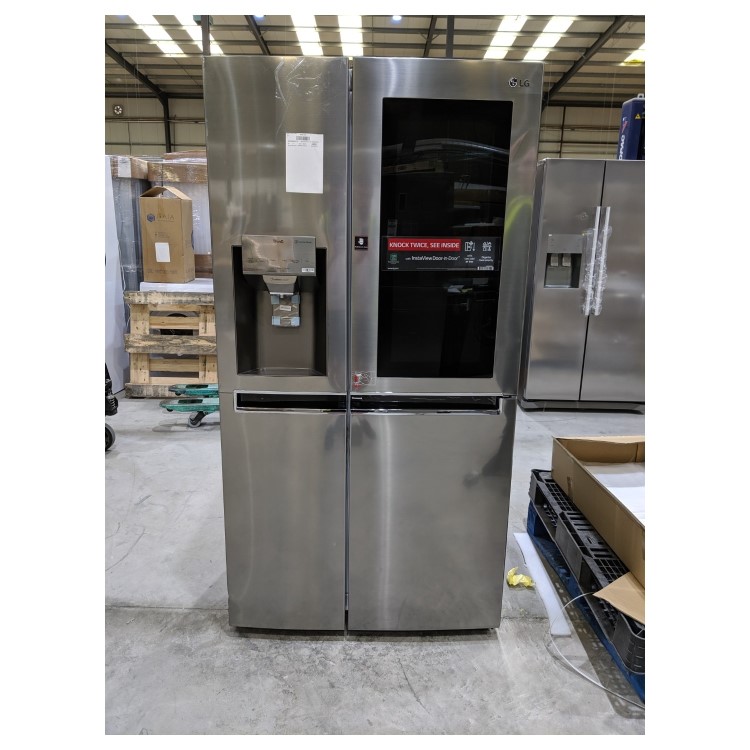 Refurbished LG GSI960PZVV Freestanding 601 Litre Frost Free Mulitdoor American Fridge Freezer