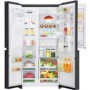 LG GSJ961MTAZ Door In Door Frost Free American Fridge Freezer With Non Plumbed Ice And Water Dispenser - Black