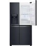 LG GSJ961MTAZ Door In Door Frost Free American Fridge Freezer With Non Plumbed Ice And Water Dispenser - Black