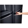 LG GSJ961MTAZ Door In Door Frost Free American Fridge Freezer With Non Plumbed Ice And Water Dispenser - Black