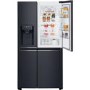 LG GSJ961MTAZ Door In Door Frost Free American Fridge Freezer With Non Plumbed Ice And Water Dispenser - Black