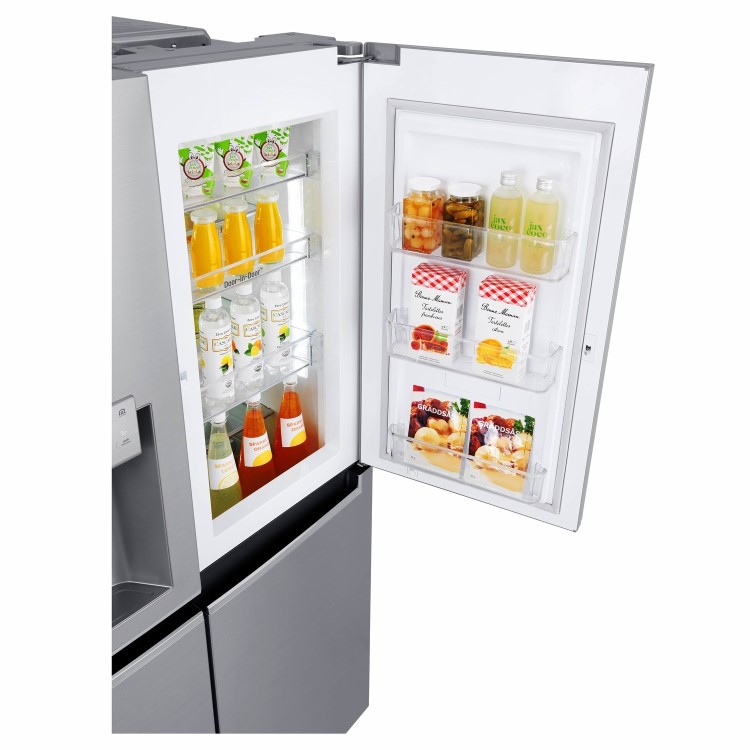 LG GSJ961PZVV Door-in-Door Wifi Connected American Style Fridge Freezer - Shiny Steel
