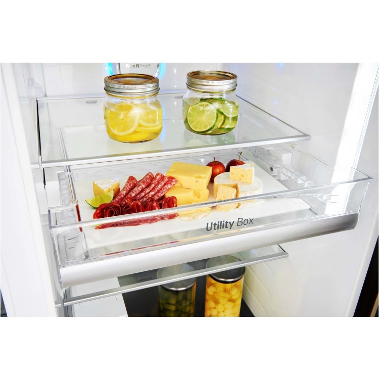 LG GSJ961PZVV Door-in-Door Wifi Connected American Style Fridge Freezer - Shiny Steel