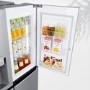 LG GSJ961PZVV Door-in-Door Wifi Connected American Style Fridge Freezer - Shiny Steel