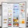 LG GSJ961PZVV Door-in-Door Wifi Connected American Style Fridge Freezer - Shiny Steel