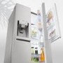 LG GSJ961PZVV Door-in-Door Wifi Connected American Style Fridge Freezer - Shiny Steel