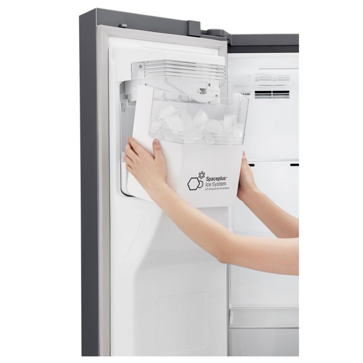 LG GSJ961PZVV Door-in-Door Wifi Connected American Style Fridge Freezer - Shiny Steel