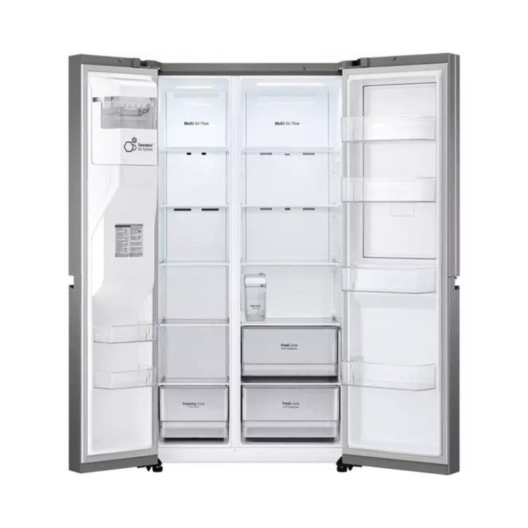 LG NatureFRESH 635 Litre American Fridge Freezer - Dark Graphite