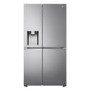 LG 635 Litre Four Door American Fridge Freezer - Steel