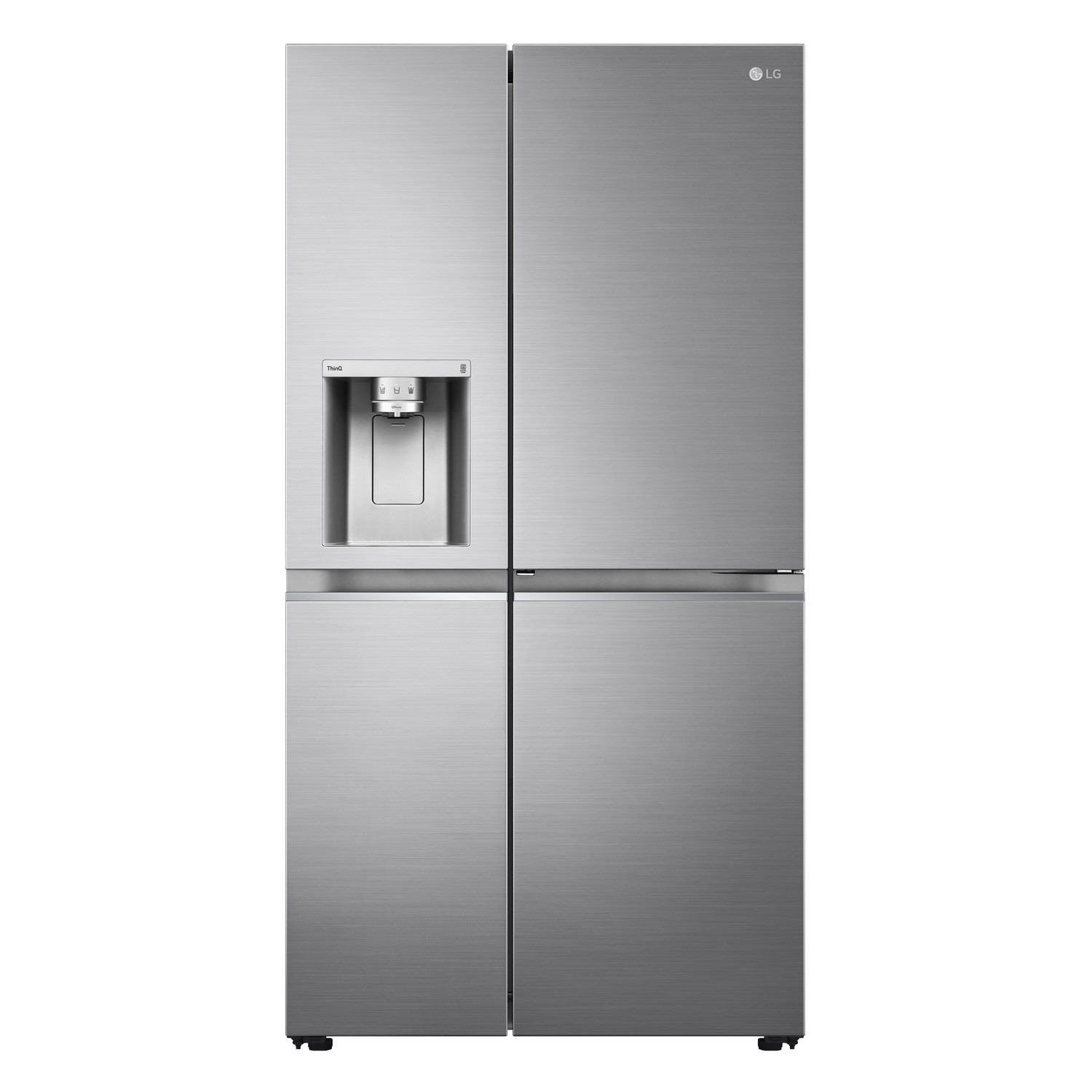 LG 635 Litre American Fridge Freezer - Steel