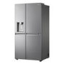 LG 635 Litre Four Door American Fridge Freezer - Steel