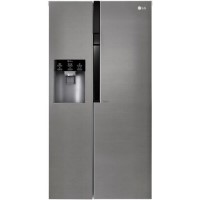 GRADE A2 - LG GSL360ICEZ Side-by-side American Fridge Freezer With Ice And Water - Stainless Steel