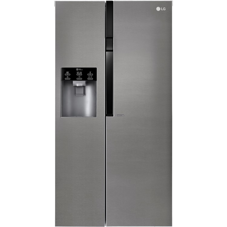 GRADE A2 - LG GSL360ICEZ Side-by-side American Fridge Freezer With Ice And Water - Stainless Steel