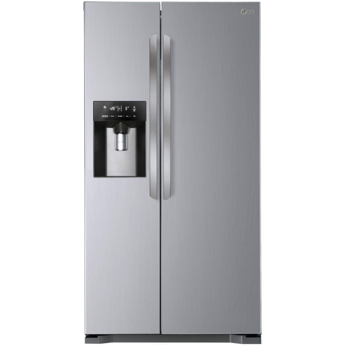 LG GSL325NSYV Basic American Fridge Freezer With Nonplumbed Ice and